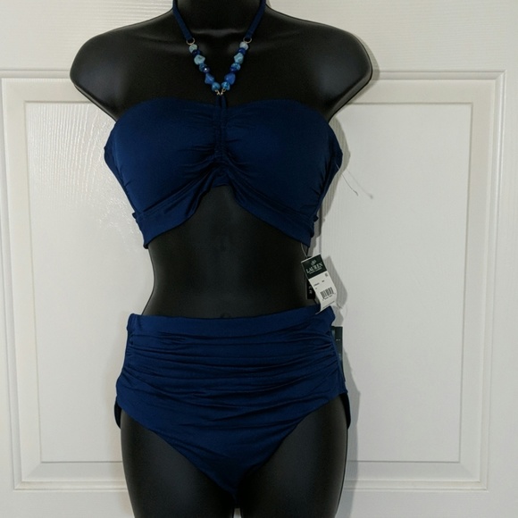 Ralph Lauren Navy Beach Club Bikini - Picture 5 of 8